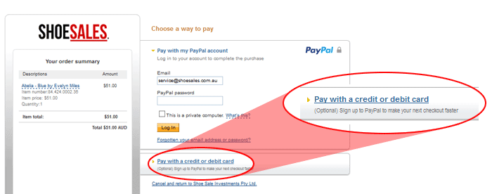 paypal instructions