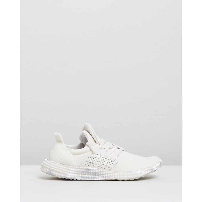 Athletics 24/7 Trainers - Women's Raw White, Hi-Res Yellow & FTWR White by Adidas Performance