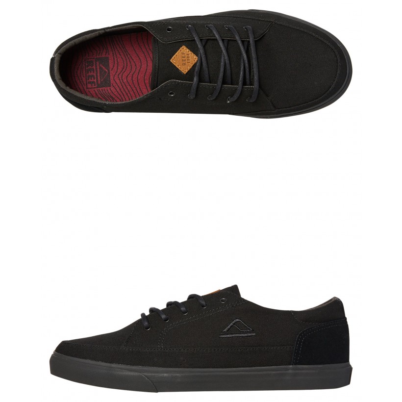 Mens Society Shoe All Black By REEF