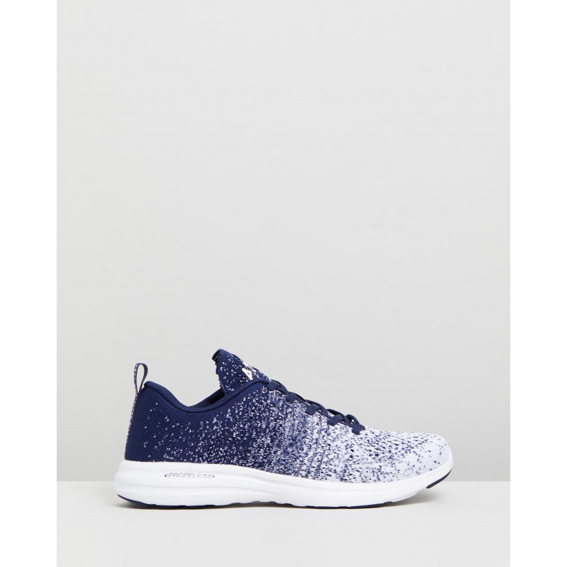 TechLoom Pro - Women's Navy & White Ombre by Apl