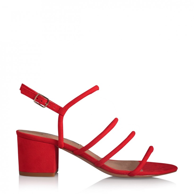 Acapulco Red Suede by Billini Shoes