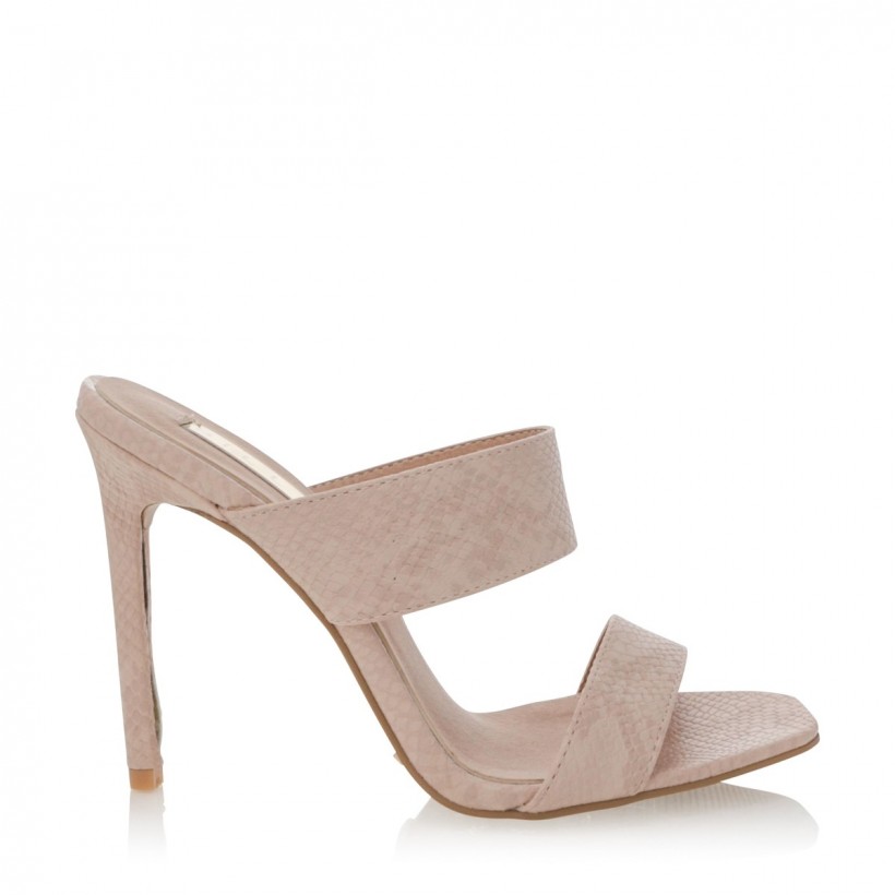Ambrosia Nude Snake by Billini Shoes