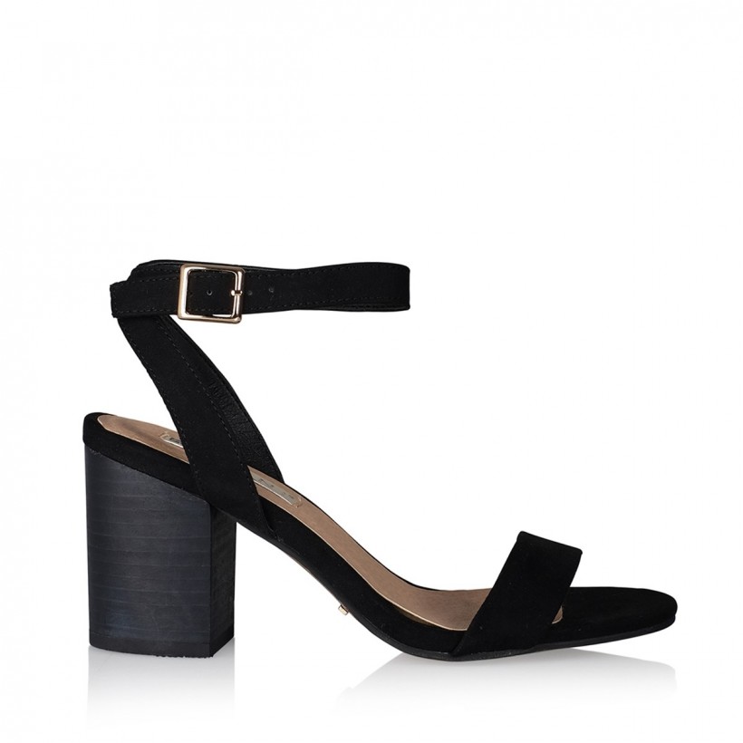 Carlina Black Suede by Billini Shoes