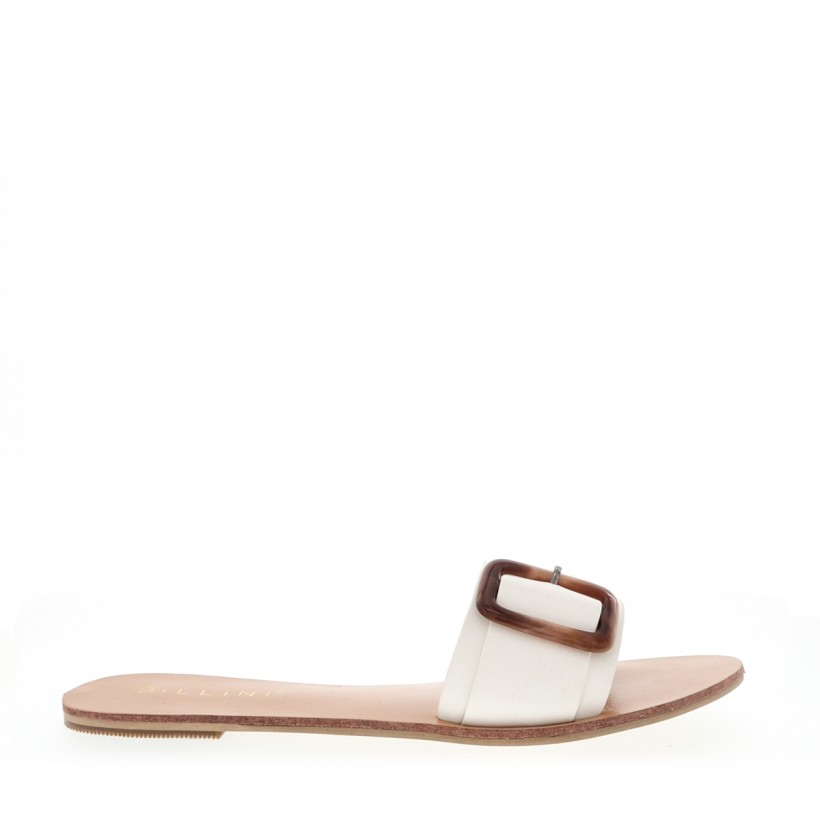 Casablanca White Nubuck by Billini Shoes