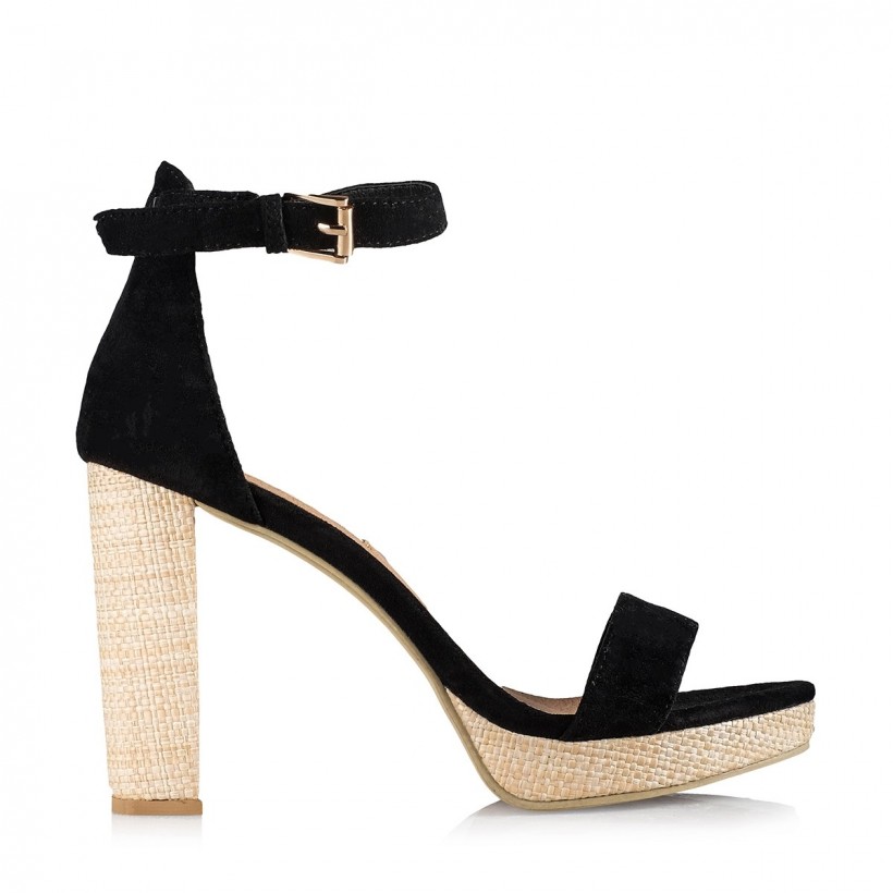Catana Black Suede by Billini Shoes