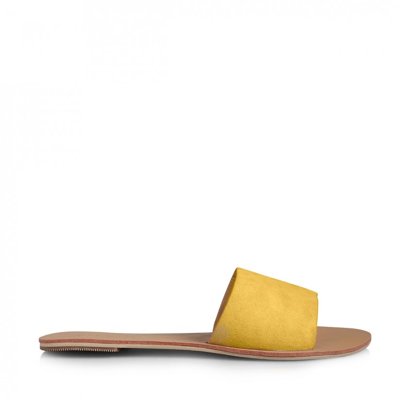 Crete Yellow Suede by Billini Shoes