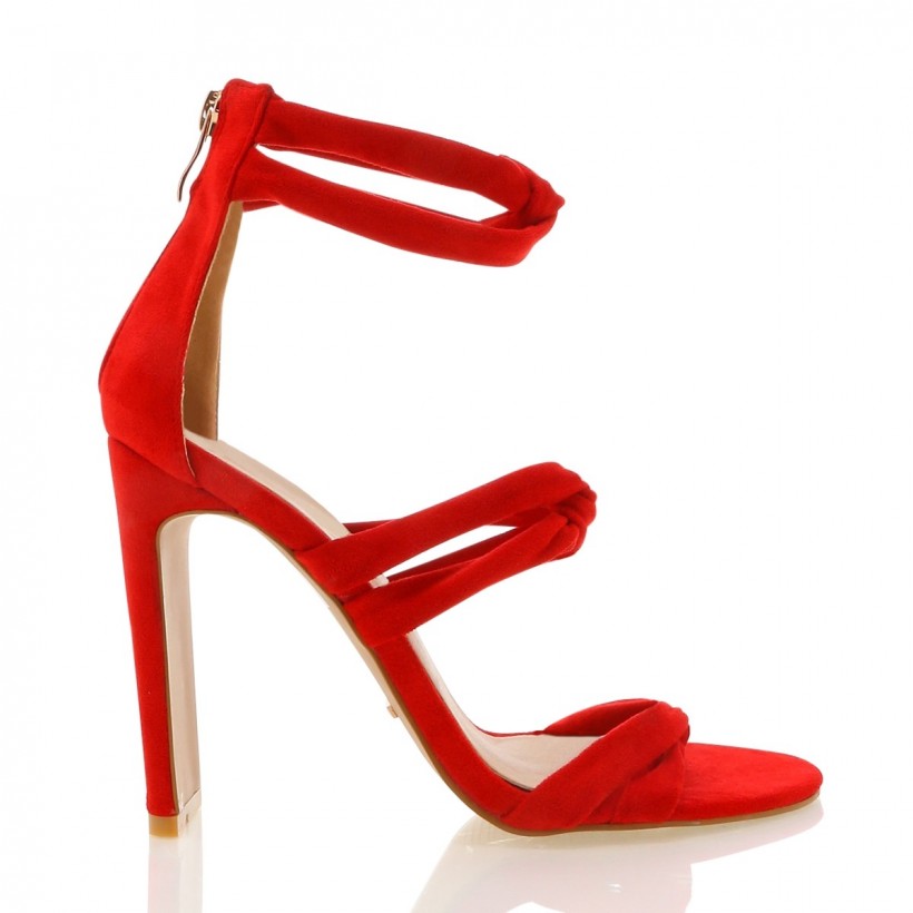 Dara Red Suede by Billini Shoes