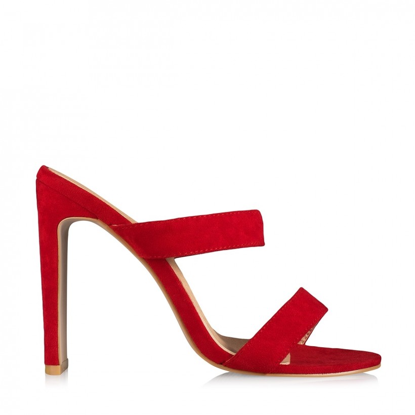 Dionis Red Suede by Billini Shoes