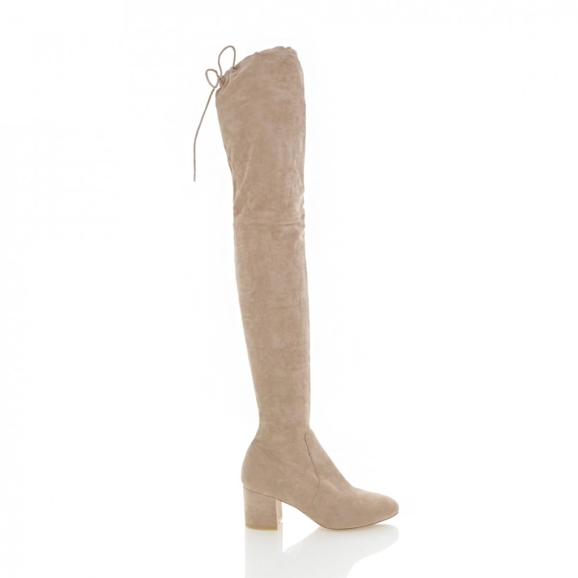 Fallon Light Stone Suede by Billini Shoes