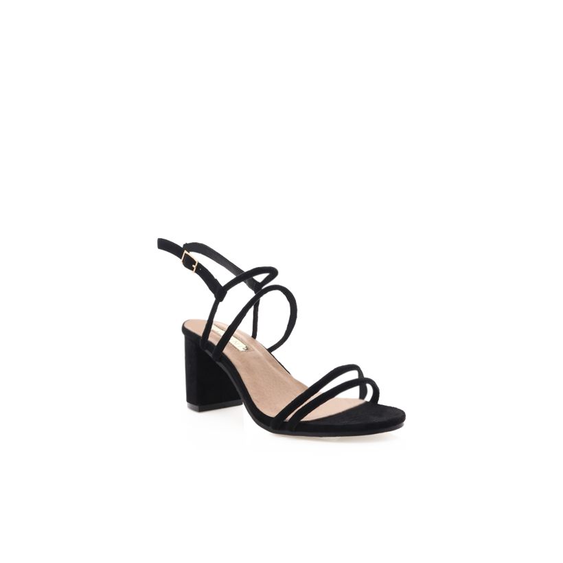 Fawn - Black Suede by Billini Shoes