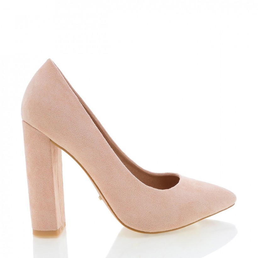 Goldie Blush Suede by Billini Shoes