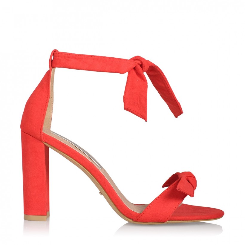 Goya Red Suede by Billini Shoes