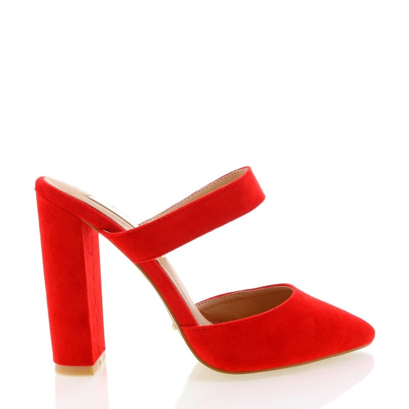 Grappa Red Suede by Billini Shoes