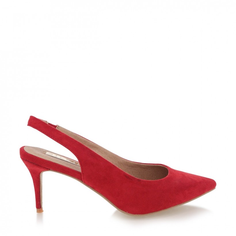Holli Red Suede by Billini Shoes