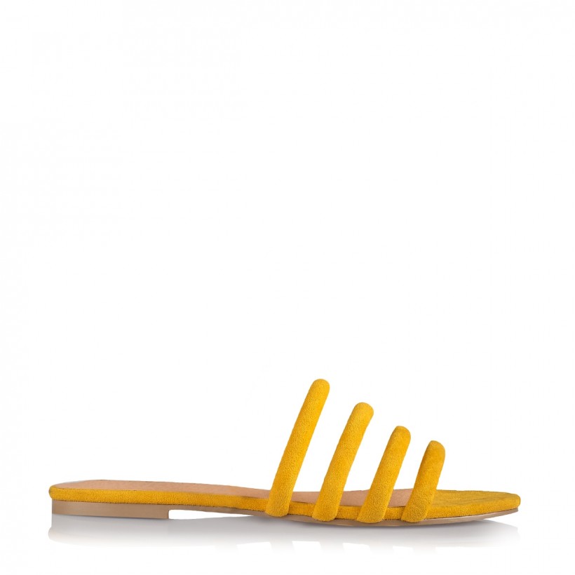 Iliana Yellow Suede by Billini Shoes
