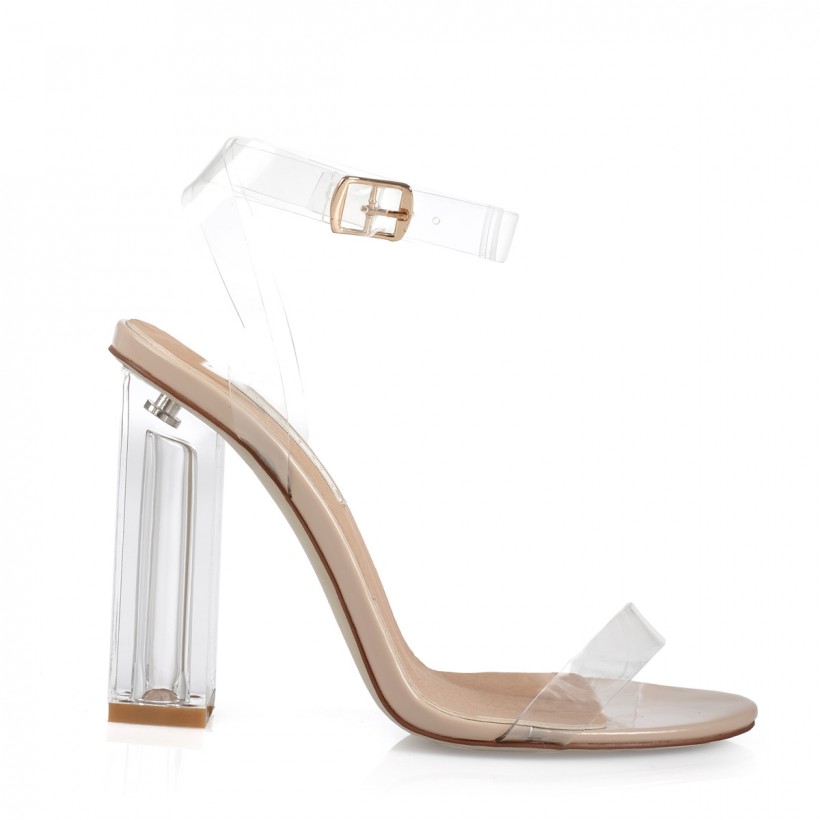 Inca Nude Patent by Billini Shoes