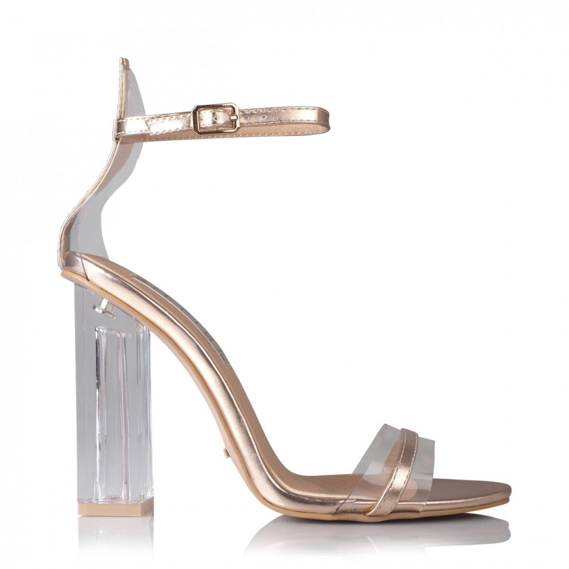 Izaro Rose Gold Metallic by Billini Shoes