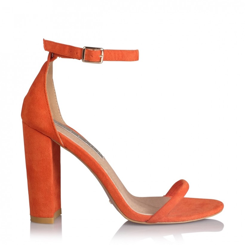 Jena Orange Suede by Billini Shoes