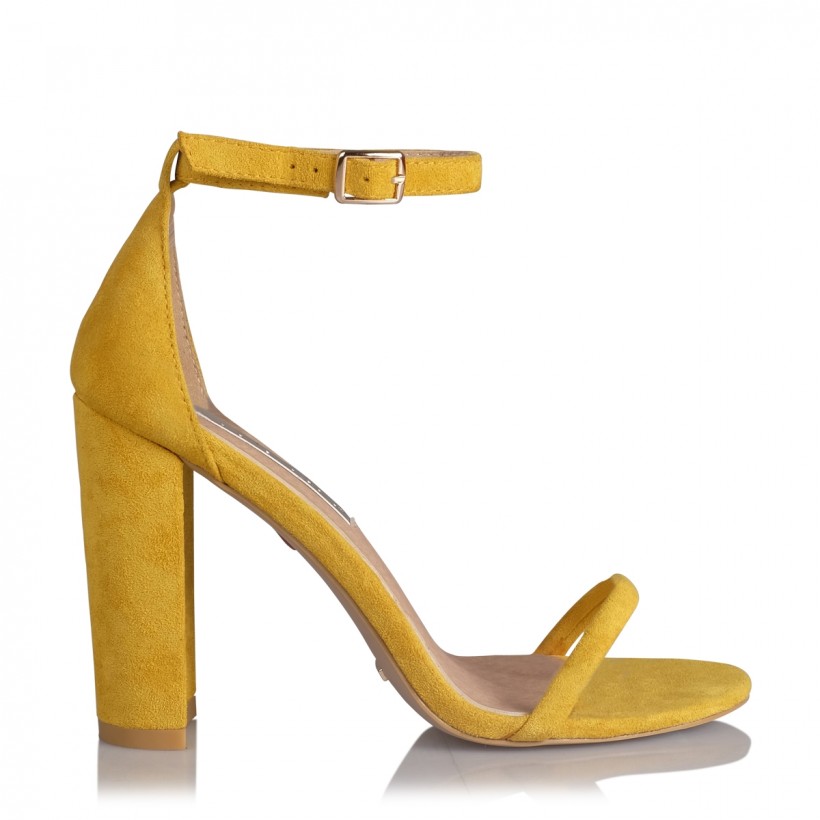 Jena Yellow Suede by Billini Shoes