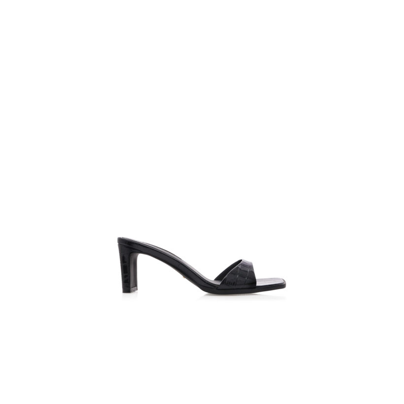 Karvan - Black Patent Croc by Billini Shoes