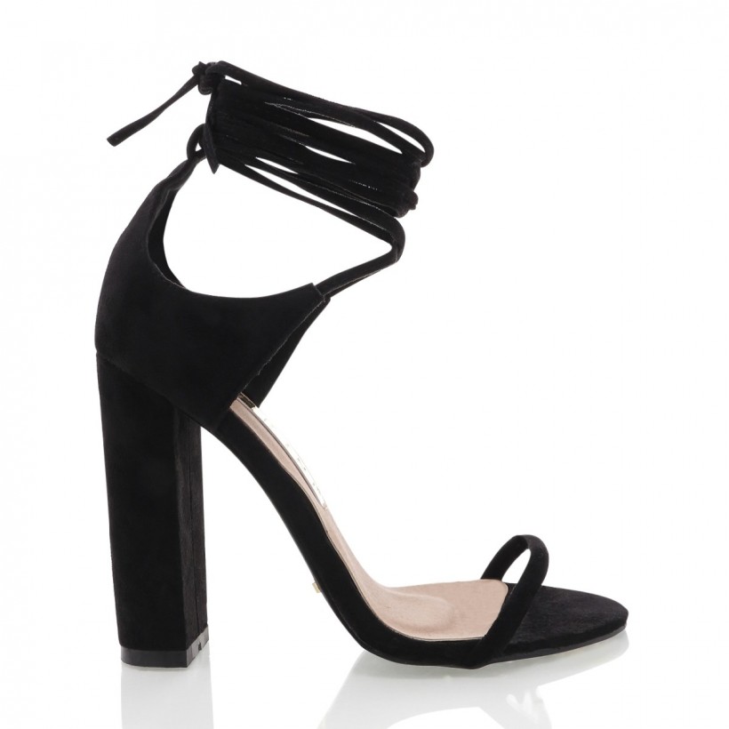 Lala Black Suede by Billini Shoes