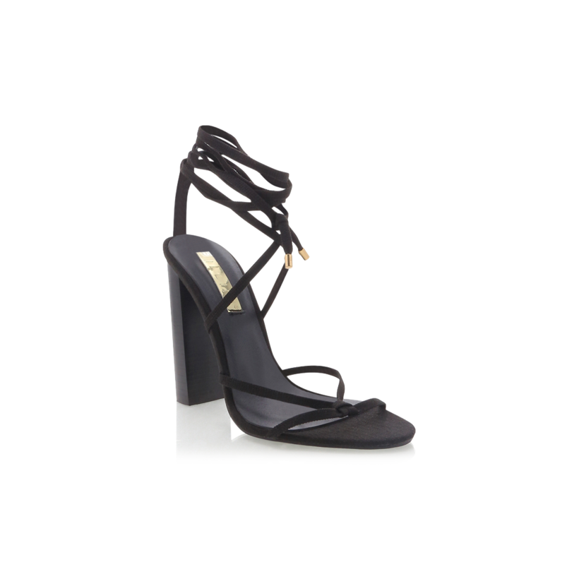Lana - Black Linen by Billini Shoes