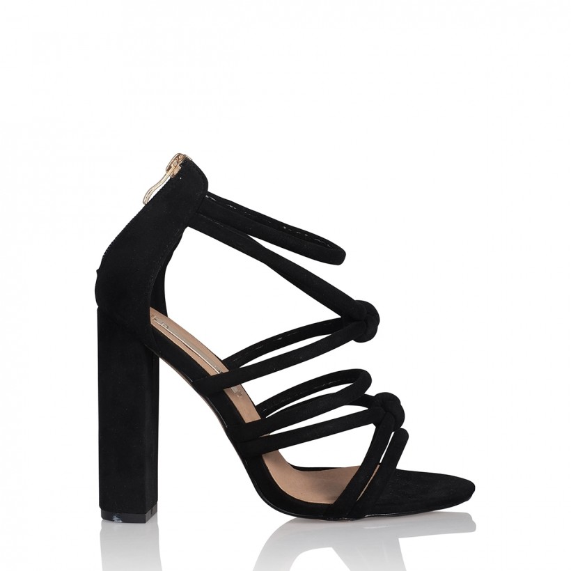 Lavinia Black Suede by Billini Shoes