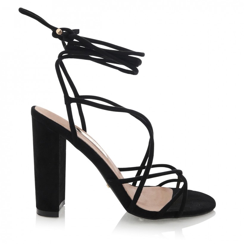 Lula Black Suede by Billini Shoes
