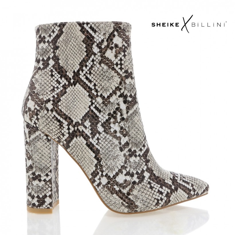 Maricia Cream Snake by Billini Shoes