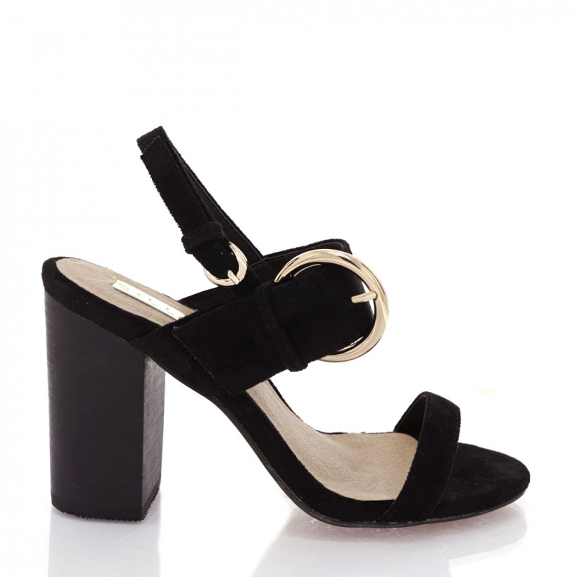 Nala Black Suede by Billini Shoes