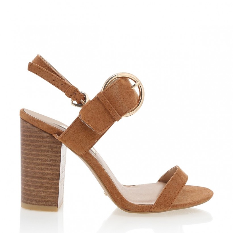 Nala Chestnut Suede by Billini Shoes