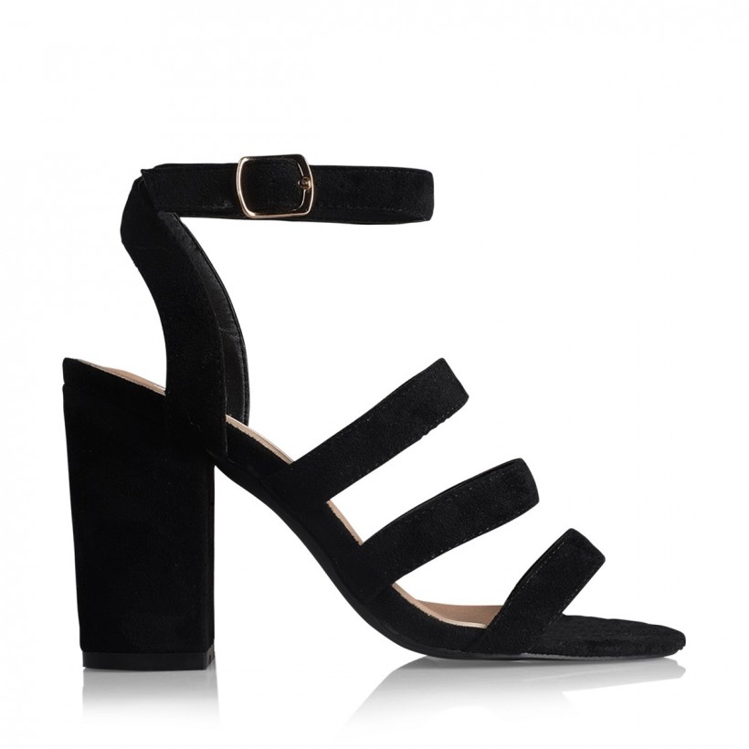Naxos Black Suede by Billini Shoes