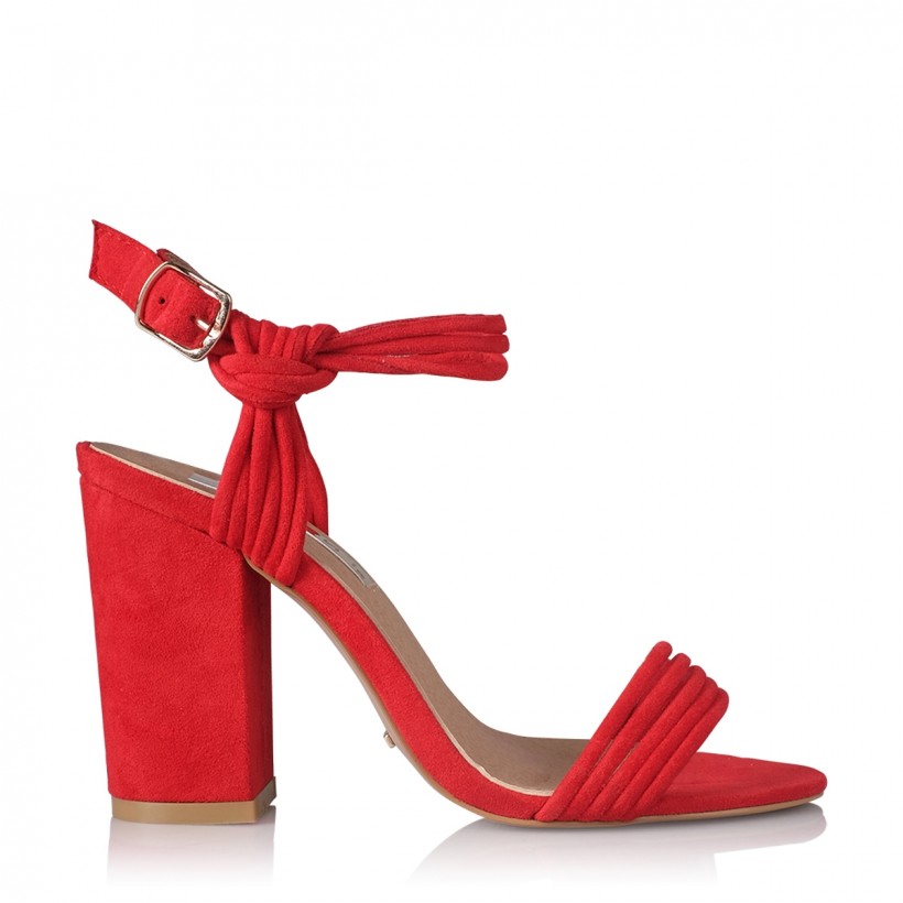 Nysa Red Suede by Billini Shoes
