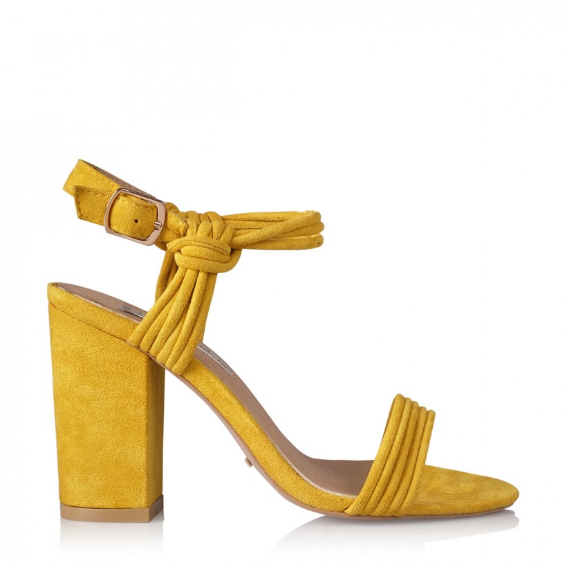 Nysa Yellow Suede by Billini Shoes
