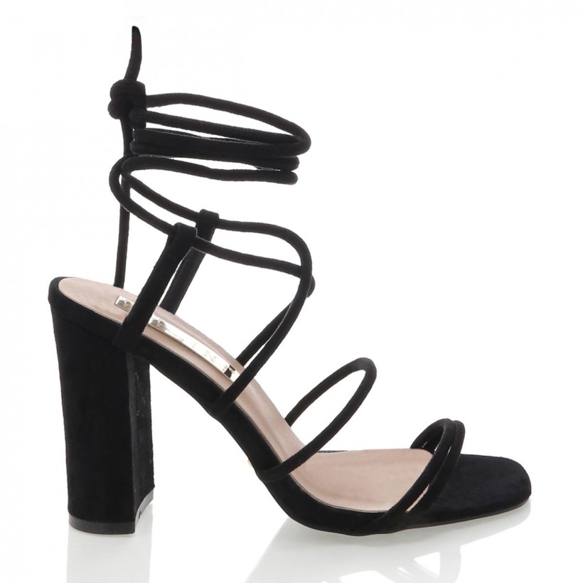 Orelia Black Suede by Billini Shoes