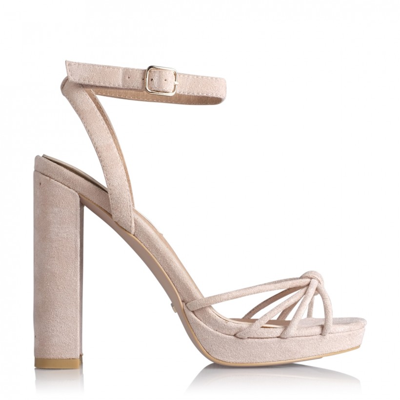 Quentin Blush Suede by Billini Shoes