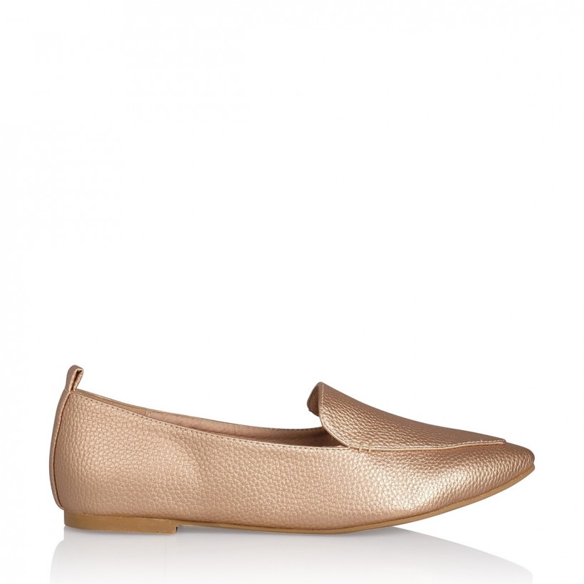 Quinn Rose Gold Pebble by Billini Shoes