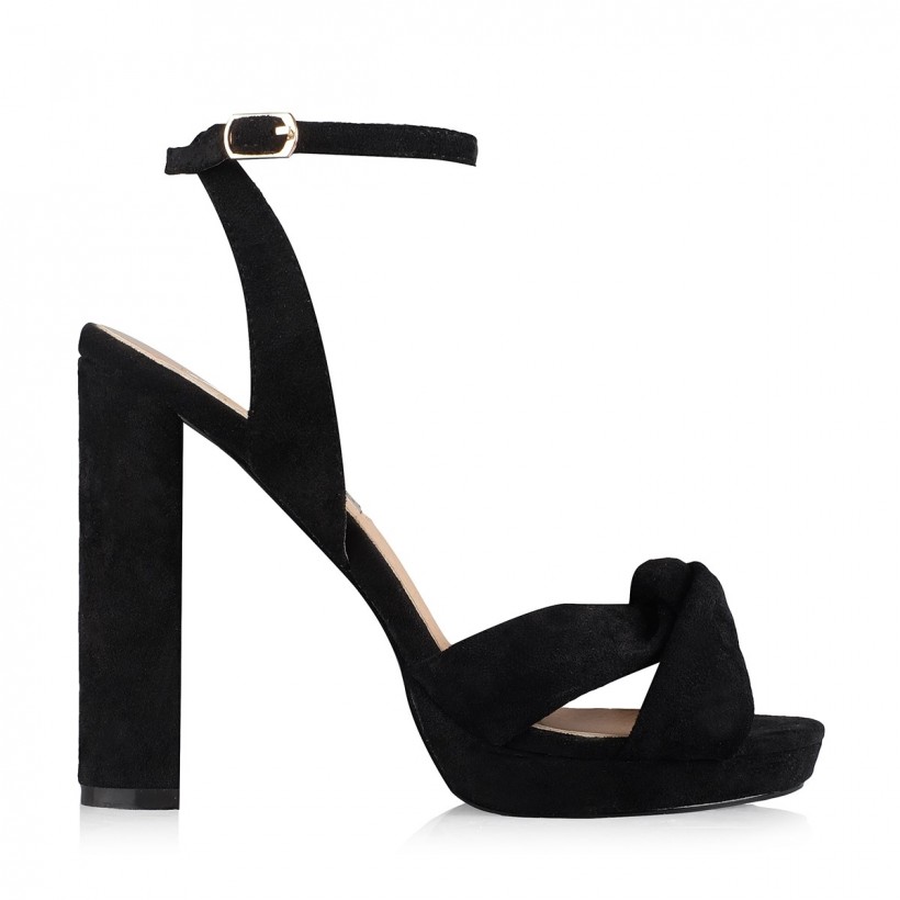 Quinta Black Suede by Billini Shoes