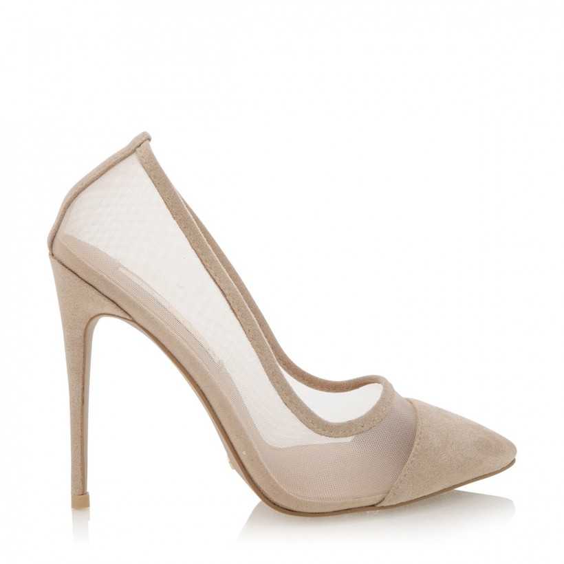 Rae Nude Mesh by Billini Shoes