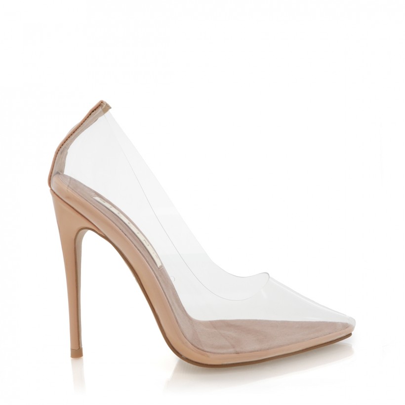 Reign Nude Patent by Billini Shoes