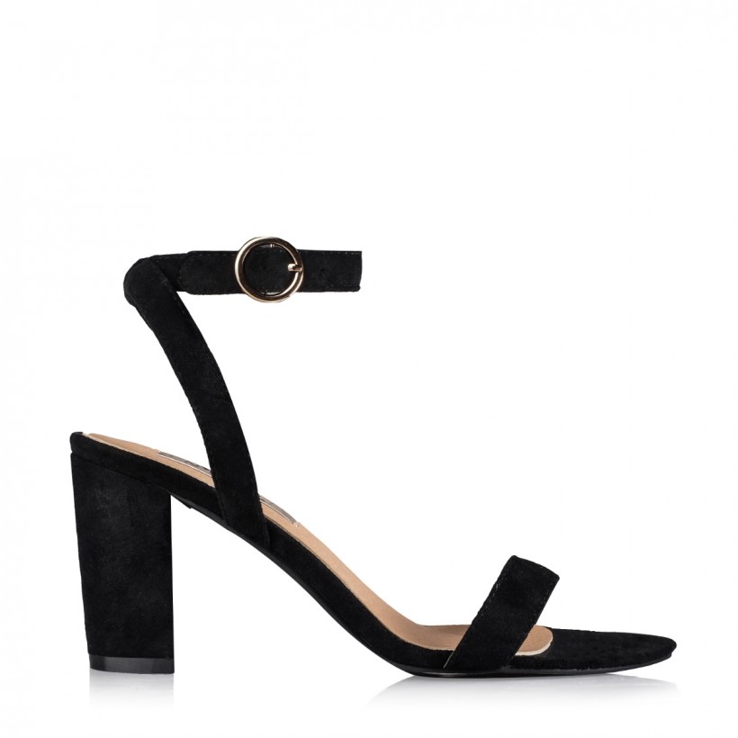 Rica Black Suede by Billini Shoes
