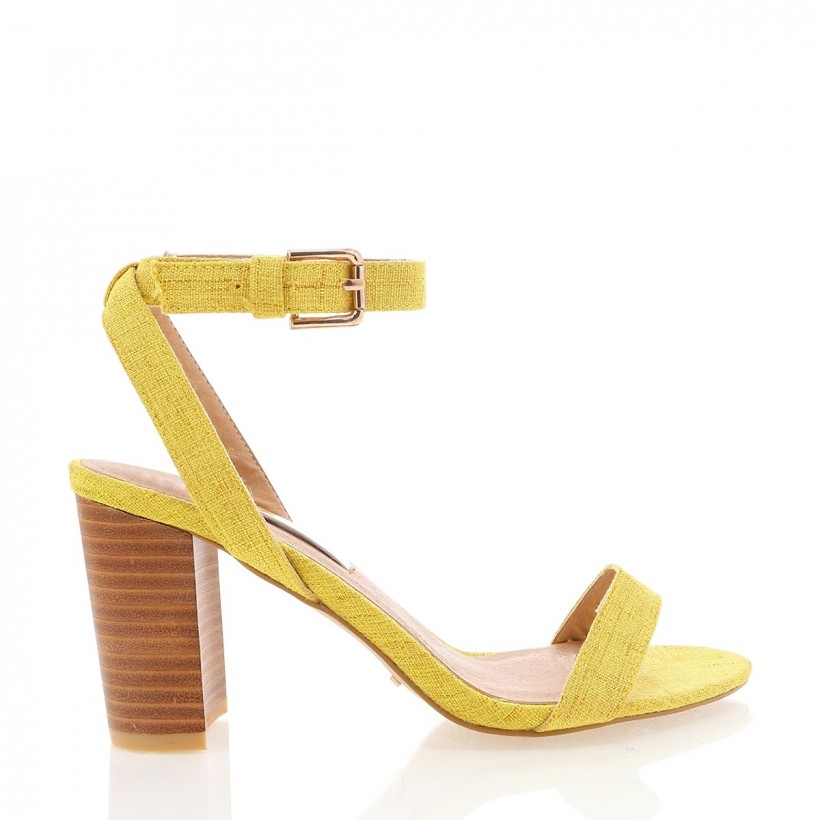 Rica Mimosa Linen/Natural by Billini Shoes