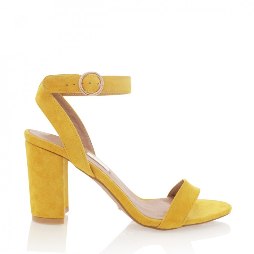Rica Yellow Suede by Billini Shoes