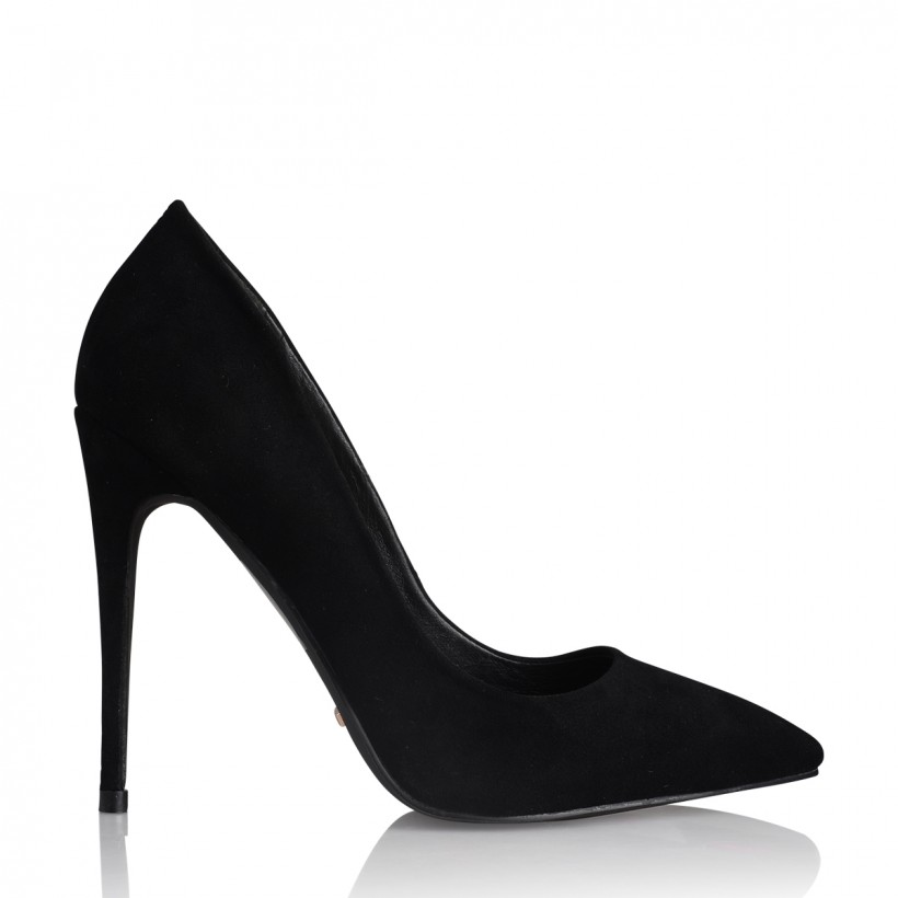 Rina Black Suede by Billini Shoes