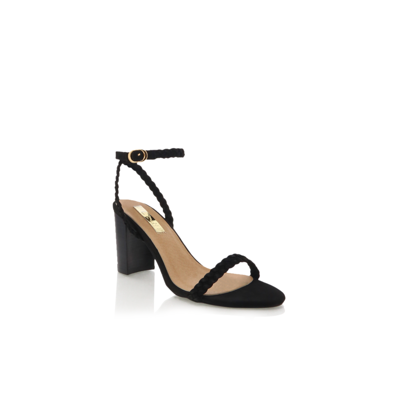 Rita - Black Nubuck by Billini Shoes