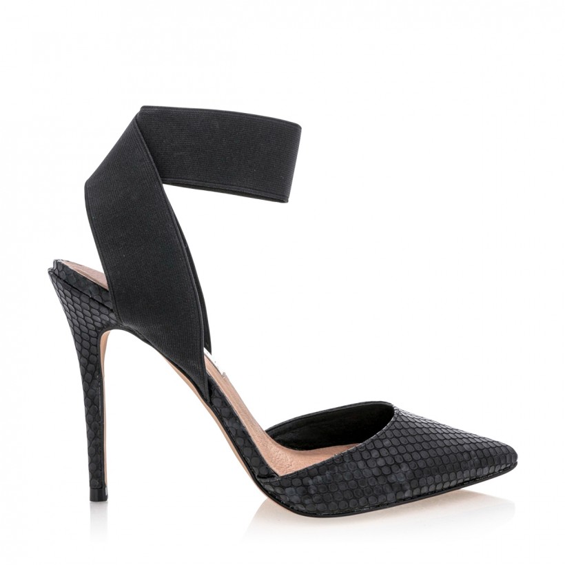 Riva Black Snake by Billini Shoes