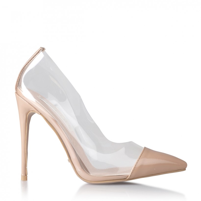 Roda Nude Patent by Billini Shoes