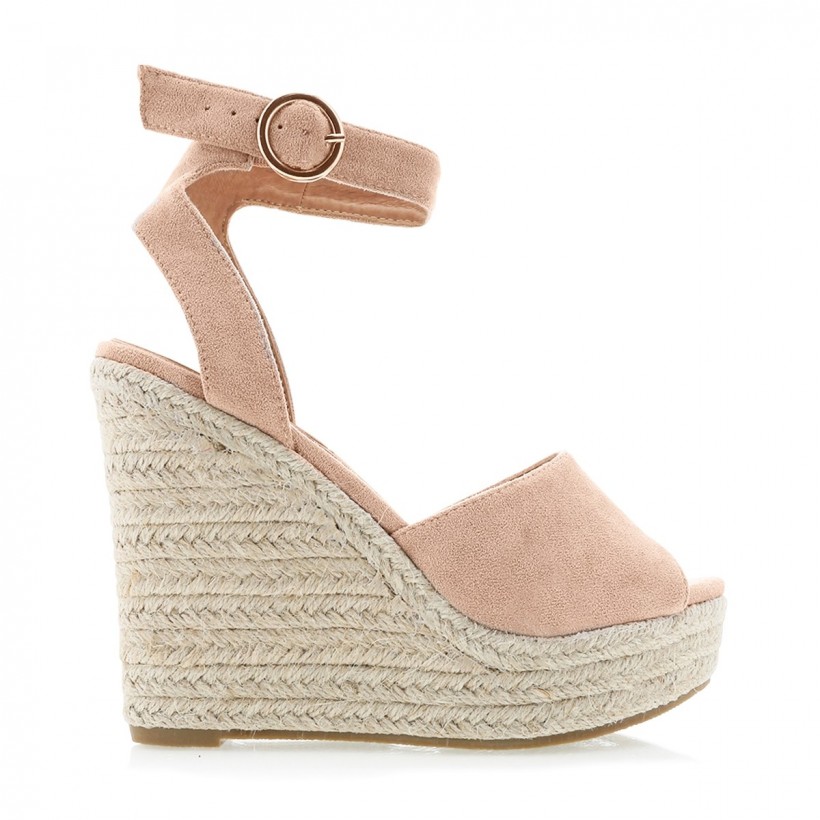 Safra Blush Suede by Billini Shoes