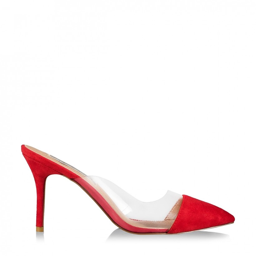 Tavira Red Suede by Billini Shoes