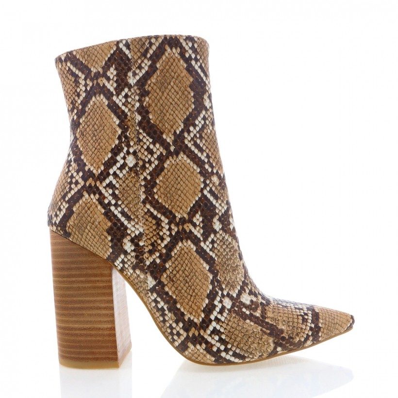 Tio Camel Snake by Billini Shoes